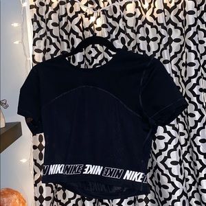 Medium dri-fit Nike mesh crop top! Worn once!